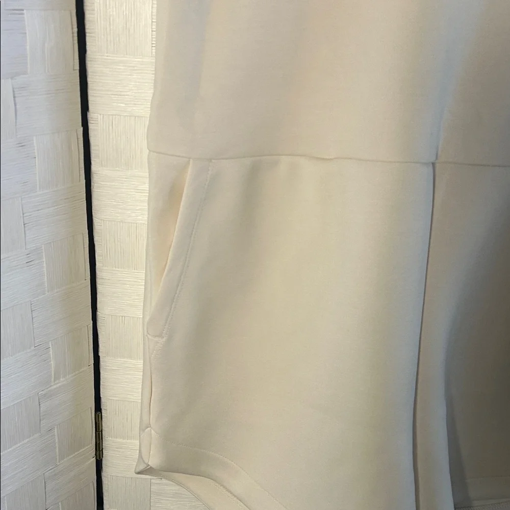 A New Day Sleeveless Cream Jumpsuit with pockets - Picture 5 of 7